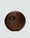 Moon in Woodgrain with Gold