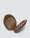 Petite Moon in Woodgrain with Gold